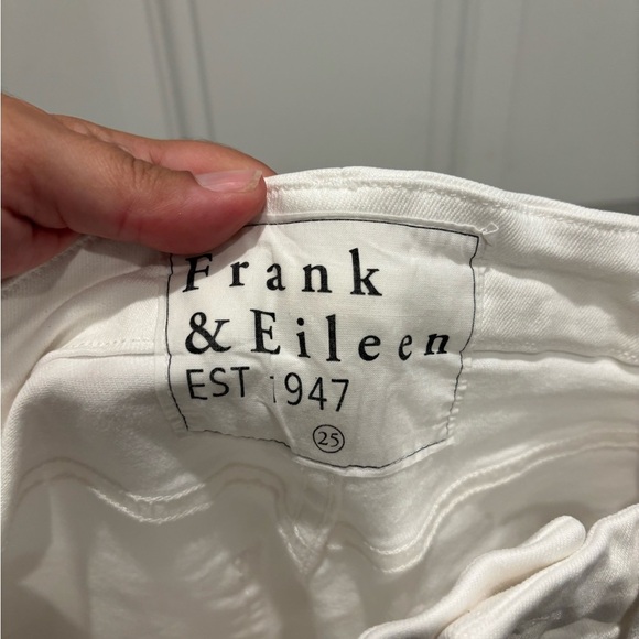 Frank & Eileen Killian Crop Flare Jean size 25 Italian Power Denim Stretch - Picture 10 of 11